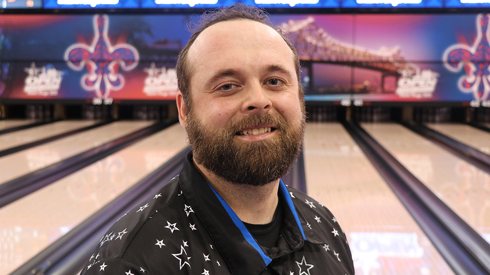 Aaron Trutwin at the 2025 USBC Open Championships